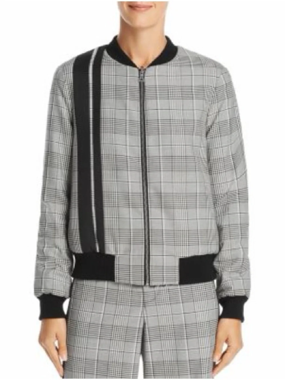 alice + olivia Reversible Lonnie Bomber Jacket - Picture 13 of 13